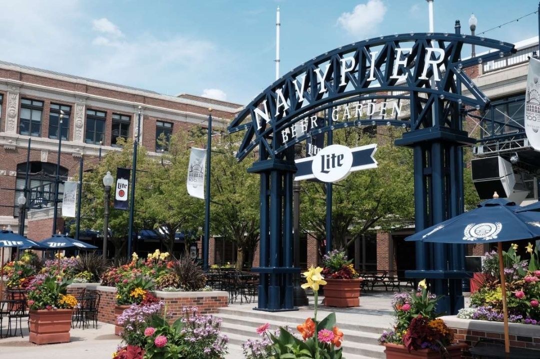Miller lite Beer garden
